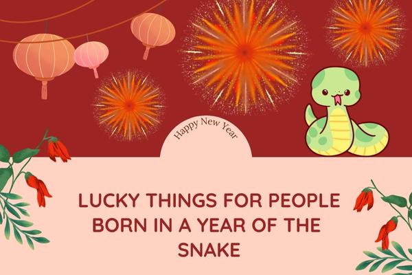 Lucky Things For People Born In a Year Of The snake
