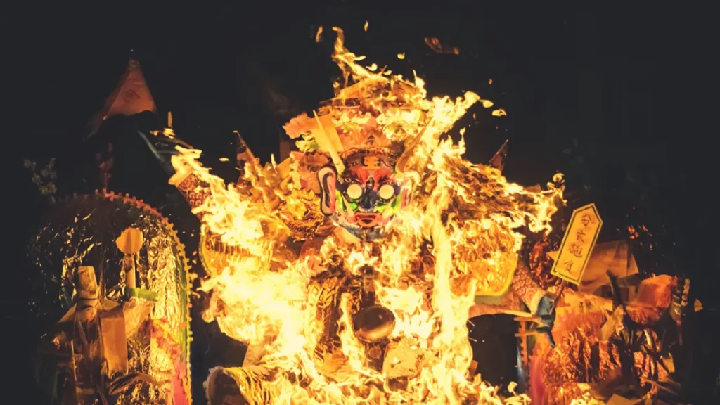 Hungry Ghost Festival in China